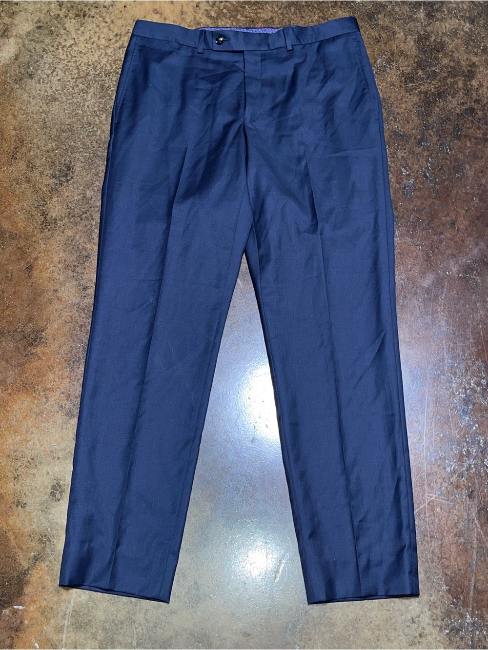 Ted Baker Navy Dress Trousers